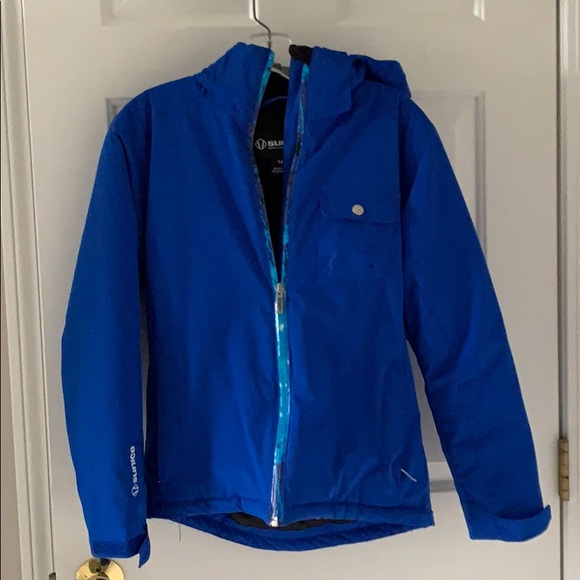 royal blue ski jacket